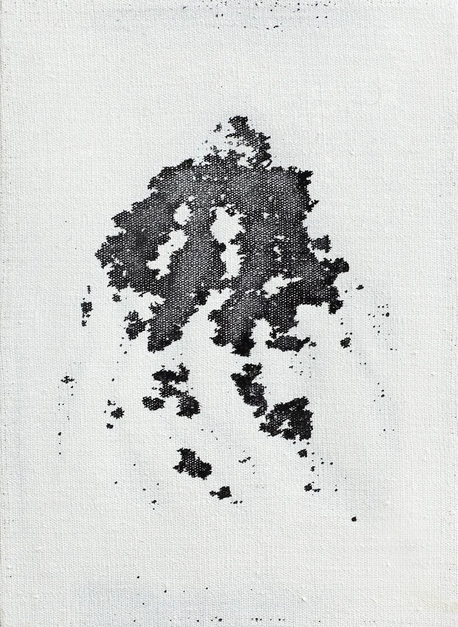 Landscape no. 9 / 30 x 25 cm / mixed media, canvas / 2011